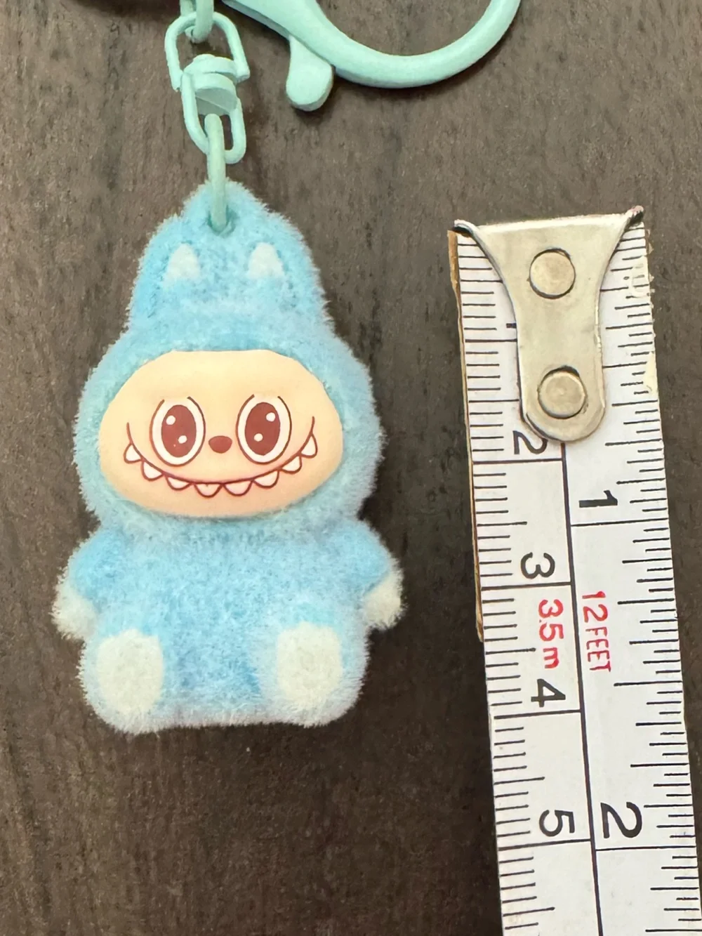 Blue Labubu Keychain (4cm)